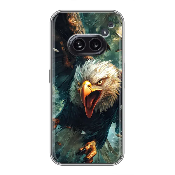 Чехол с принтом «Орел в полете» для Nothing Phone 2a