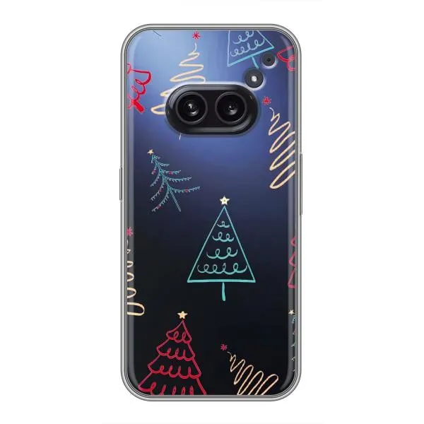 Чехол с принтом «Рождественские елки» для Nothing Phone 2a Чехол с принтом «Рождественские елки» для Nothing Phone 2a