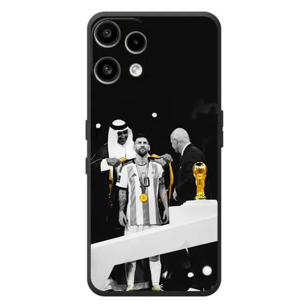 Чехол с принтом «Месси в накидке» для Nothing Phone (3a) Lite Чехол с принтом «Месси в накидке» для Nothing Phone (3a) Lite