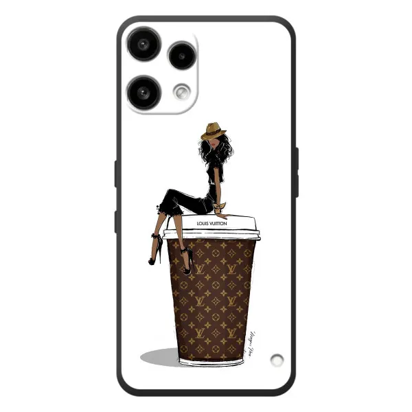 Чехол с принтом «кофе LOUIS VUITTON» для Nothing Phone (3a) Lite