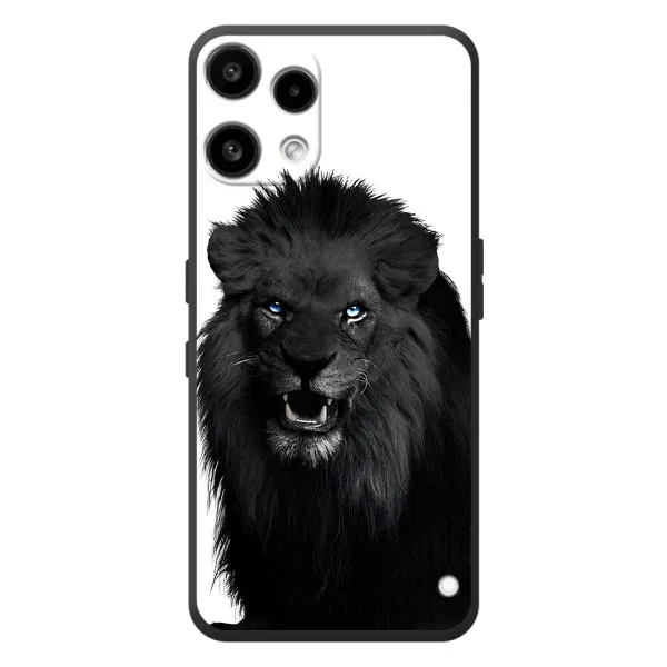 Чехол с принтом «Черный ЛЕВ» для Nothing Phone (3a) Lite