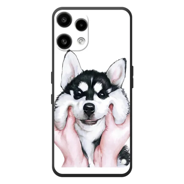 Чехол с принтом «Довольный Хаски» для Nothing Phone (3a) Lite