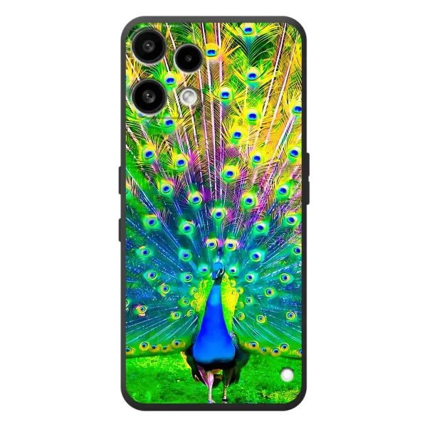 Чехол с принтом «Яркий Павлин» для Nothing Phone (3a) Lite Чехол с принтом «Яркий Павлин» для Nothing Phone (3a) Lite