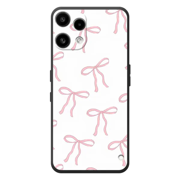 Чохол з принтом «Рожеві бантики» для Nothing Phone (3a) Lite Чохол з принтом «Рожеві бантики» для Nothing Phone (3a) Lite