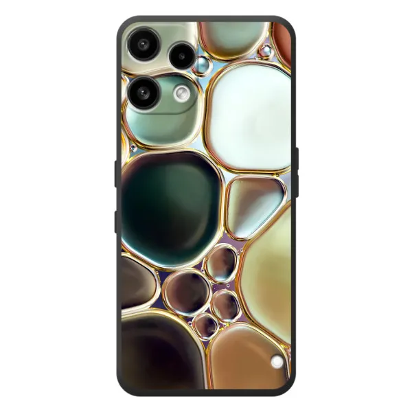 Чехол с принтом «Радужный Мрамор» для Nothing Phone (3a) Lite