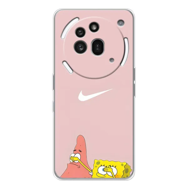 Чохол з принтом «Патрік і Губка» для Nothing Phone (3a) Pro Чохол з принтом «Патрік і Губка» для Nothing Phone (3a) Pro