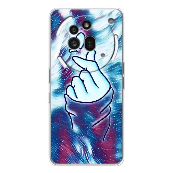 Чехол с принтом «Радужное сердце» для Nothing Phone (3a) Pro Чехол с принтом «Радужное сердце» для Nothing Phone (3a) Pro
