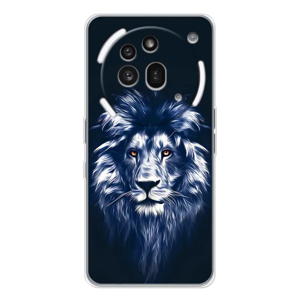 Чехол с принтом «Синий Лев» для Nothing Phone (3a) Pro