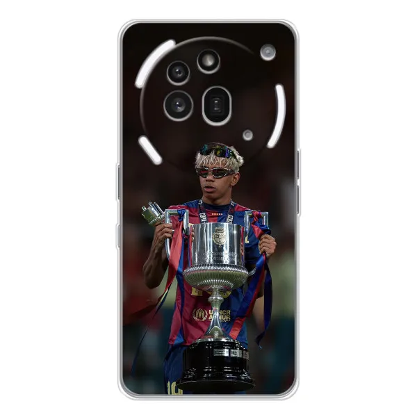 Чехол с принтом «Ямаль с кубком» для Nothing Phone (3a) Pro Чехол с принтом «Ямаль с кубком» для Nothing Phone (3a) Pro