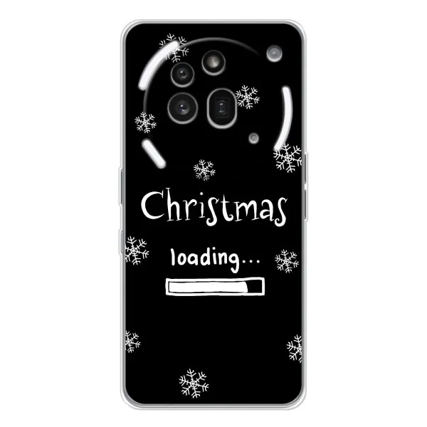 Чехол с принтом «Christmas loading» для Nothing Phone (3a) Pro