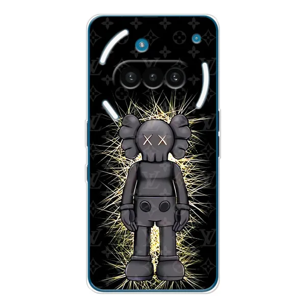 Чехол с принтом «Bearbrick LV» для Nothing Phone (3a)