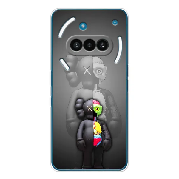 Чехол с принтом «Тело Bearbrick» для Nothing Phone (3a)