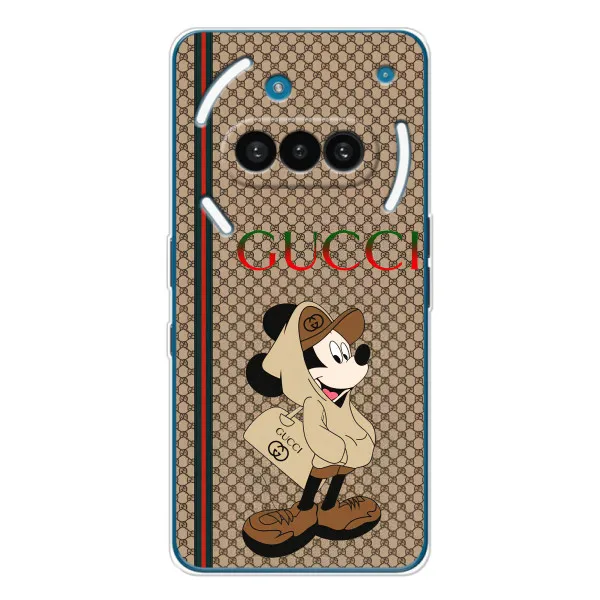 Чехол с принтом «Mickey GUCCI» для Nothing Phone (3a) Чехол с принтом «Mickey GUCCI» для Nothing Phone (3a)