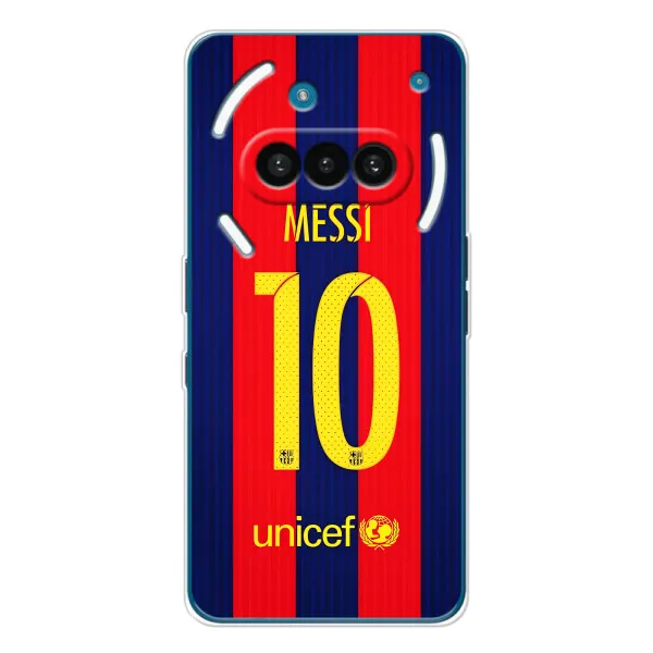 Чехол с принтом «Messi Barca 10» для Nothing Phone (3a) Чехол с принтом «Messi Barca 10» для Nothing Phone (3a)