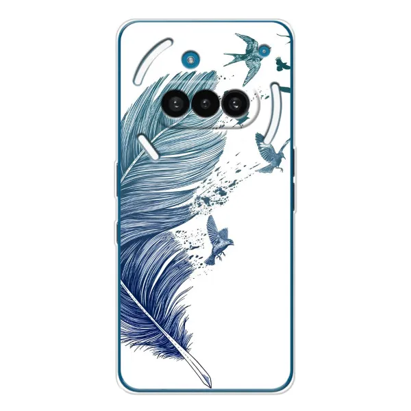 Чохол з принтом «Перо» для Nothing Phone (3a)