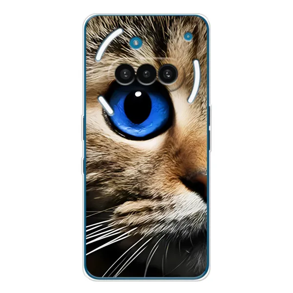 Чехол с принтом «Глаз кота» для Nothing Phone (3a)