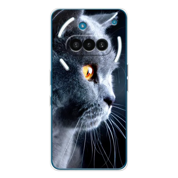 Чехол с принтом «Серый Кот» для Nothing Phone (3a)