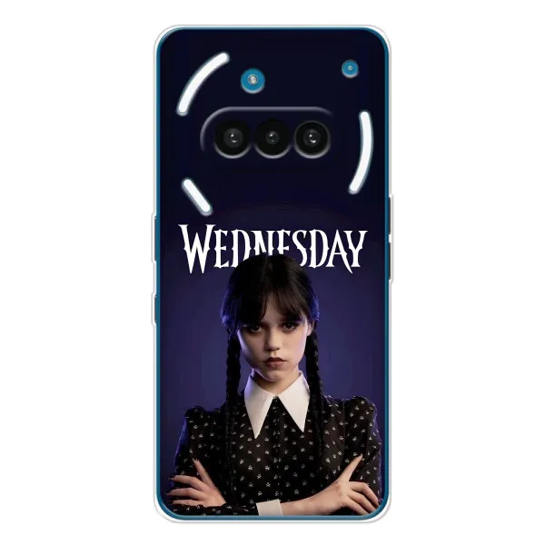 Чохол з принтом «Wednesday» для Nothing Phone (3a)