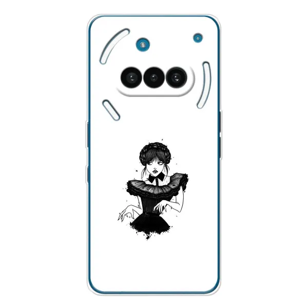 Чехол с принтом «танец Уэнздей» для Nothing Phone (3a)
