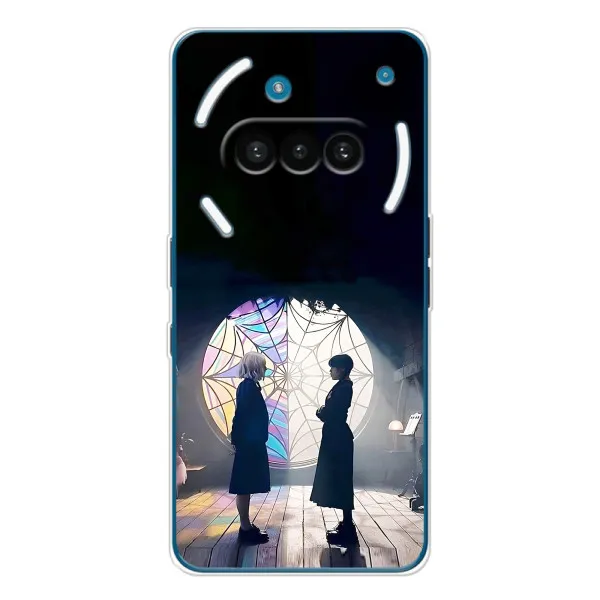 Чехол с принтом «Уэнздей и Инид» для Nothing Phone (3a)