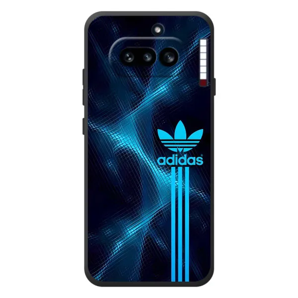 Чехол с принтом «Синий Адидас» для Nothing Phone (4a)