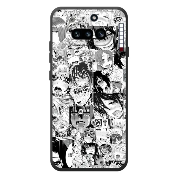 Чехол с принтом «Ahegao manga» для Nothing Phone (4a) Чехол с принтом «Ahegao manga» для Nothing Phone (4a)