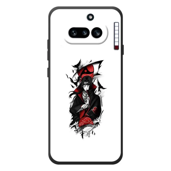 Чехол с принтом «Итачи с атрибутами» для Nothing Phone (4a)