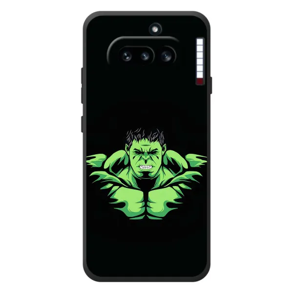 Чохол з принтом «Зелений Халк» для Nothing Phone (4a)