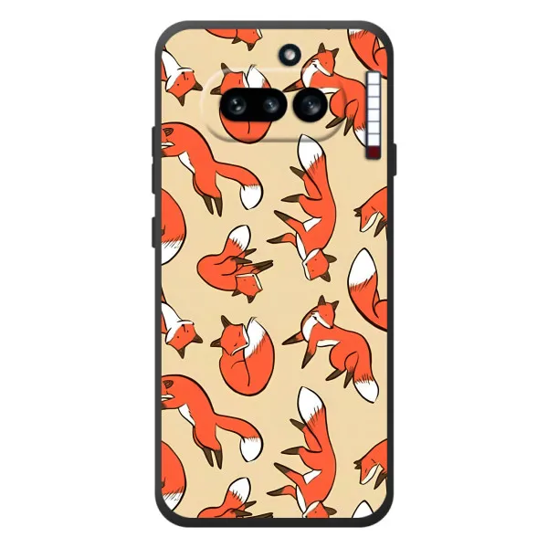 Чехол с принтом «Лисички» для Nothing Phone (4a) Чехол с принтом «Лисички» для Nothing Phone (4a)