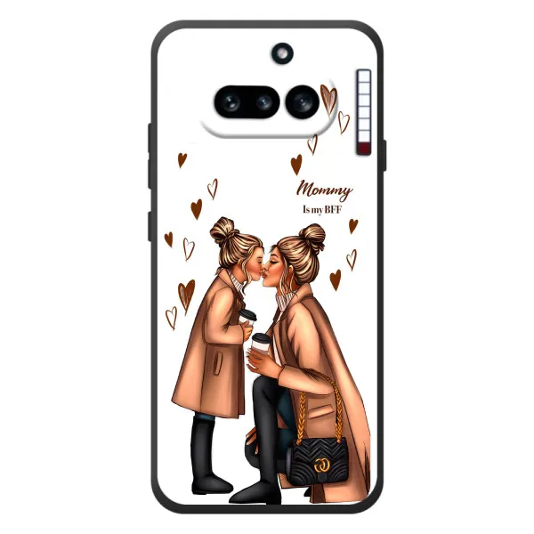 Чохол з принтом «Донька і мама» для Nothing Phone (4a)