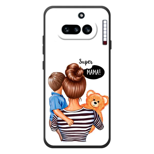 Чохол з принтом «Мама з синочком» для Nothing Phone (4a)