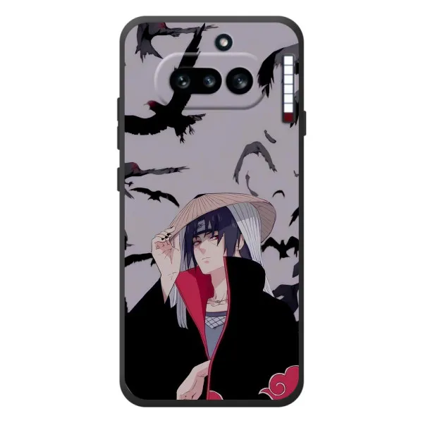 Чехол с принтом «Итачи Вороны» для Nothing Phone (4a)