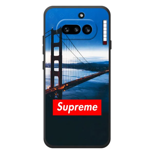 Чехол с принтом «Стиль Supreme» для Nothing Phone (4a)