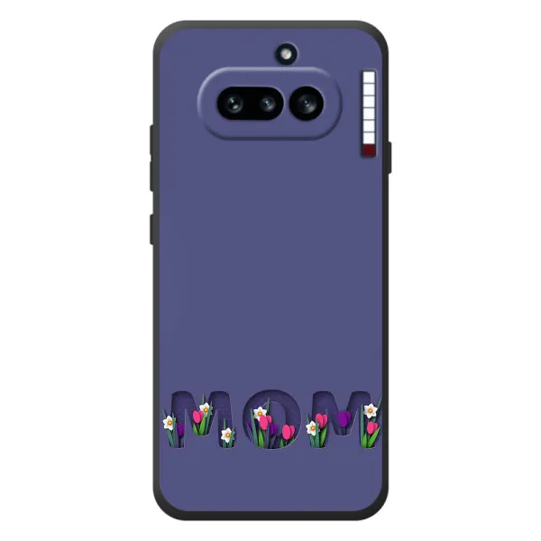 Чехол с принтом «Мама в цветах» для Nothing Phone (4a)