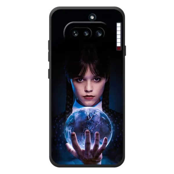 Чехол с принтом «Магическая сфера Уэнздей» для Nothing Phone (4a) Чехол с принтом «Магическая сфера Уэнздей» для Nothing Phone (4a)