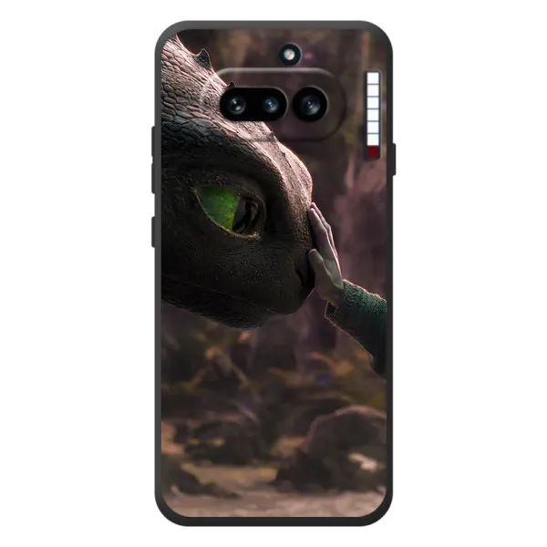 Чохол з принтом «Сцена з драконом» для Nothing Phone (4a)