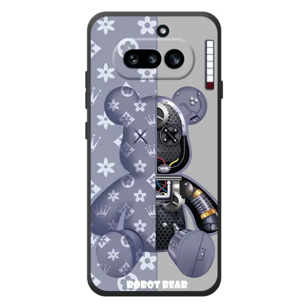 Чехол с принтом «Робот Мишка» для Nothing Phone (4a) Чехол с принтом «Робот Мишка» для Nothing Phone (4a)