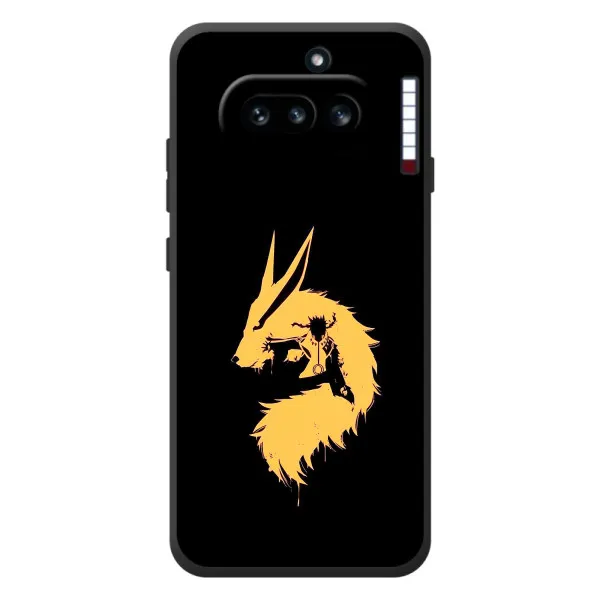 Чехол с принтом «силуэт Курама Наруто» для Nothing Phone (4a) Чехол с принтом «силуэт Курама Наруто» для Nothing Phone (4a)