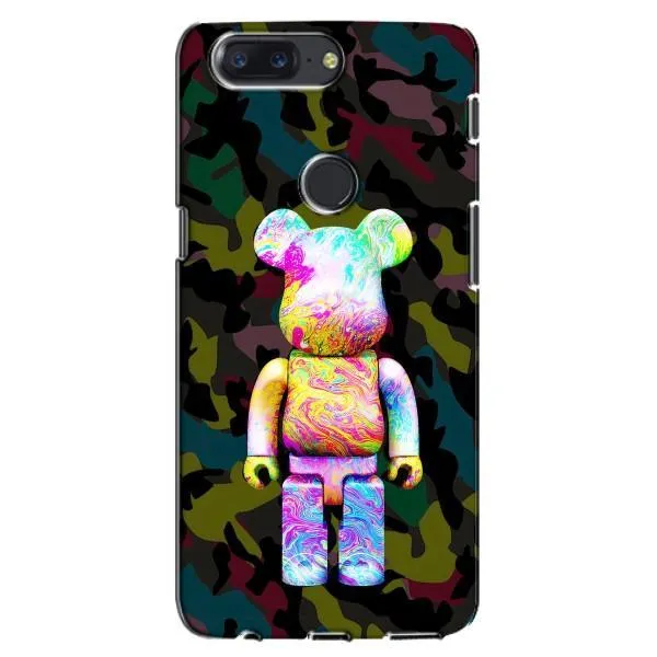 Чехол с принтом «Яркий Bearbrick» для OnePlus 5T