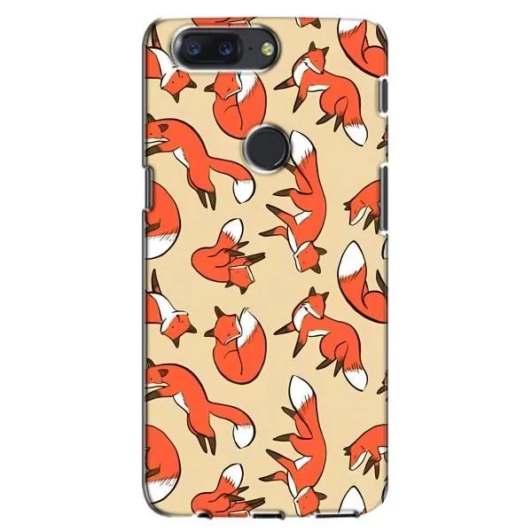 Чехол с принтом «Лисички» для OnePlus 5T