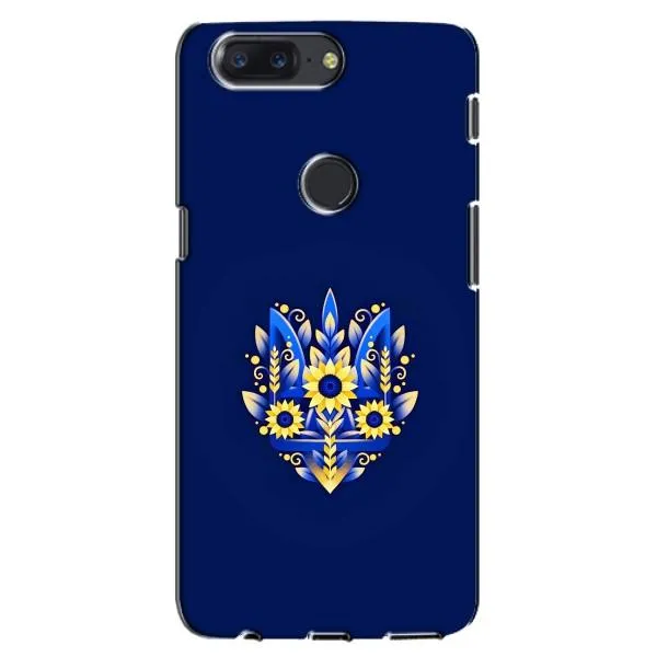 Чехол с принтом «Цветочный Герб» для OnePlus 5T