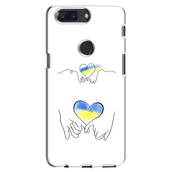 Чехол с принтом «Мир Украине» для OnePlus 5T