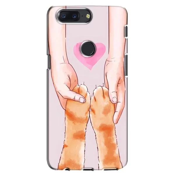 Чехол с принтом «Любовь к котикам» для OnePlus 5T