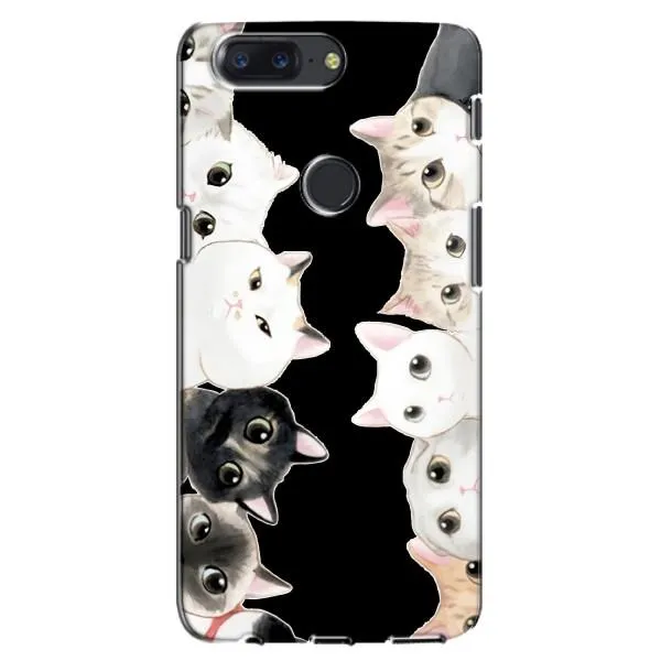 Чехол с принтом «Взгляд котов» для OnePlus 5T