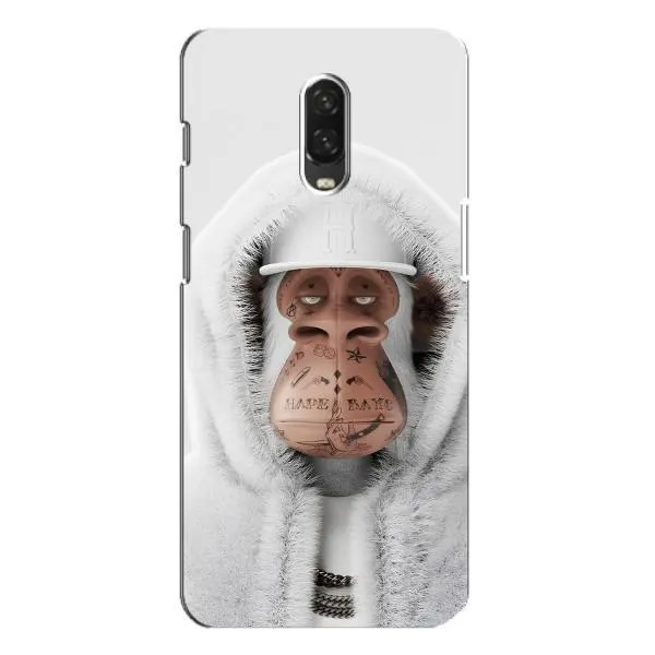 Чехол с принтом «обезьяна NFT в тату» для OnePlus 6T Чехол с принтом «обезьяна NFT в тату» для OnePlus 6T