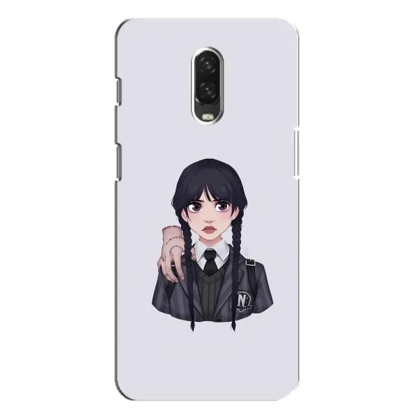 Чехол с принтом «Уэнздей и Вещь» для OnePlus 6T Чехол с принтом «Уэнздей и Вещь» для OnePlus 6T