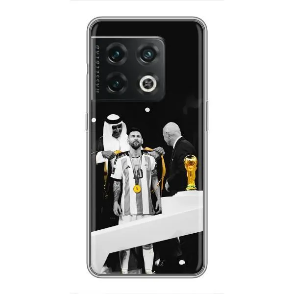 Чехол с принтом «Месси в накидке» для OnePlus 10 Pro