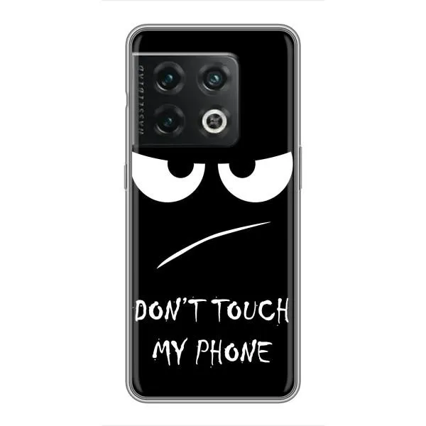 Чехол с принтом «Dont Touch» для OnePlus 10 Pro