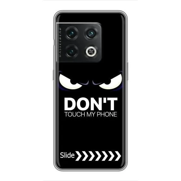 Чехол с принтом «Не трогай телефон» для OnePlus 10 Pro