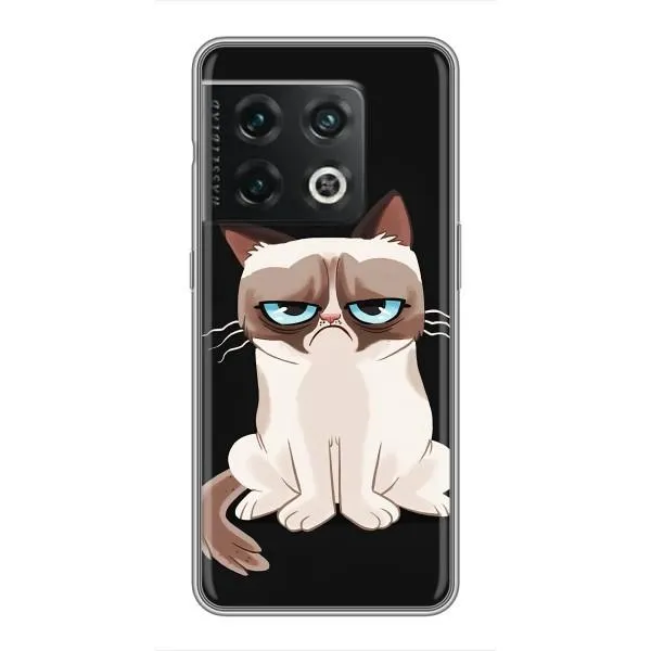 Чехол с принтом «Грустный кот» для OnePlus 10 Pro